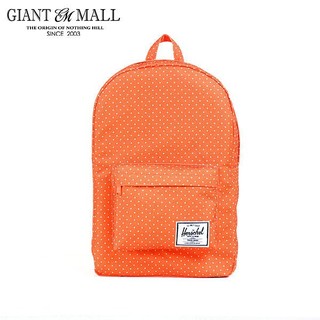 HERSCHEL CLASSIC BACKPACK M 後背包 基本款 點點 橘【 GIANT MALL 】