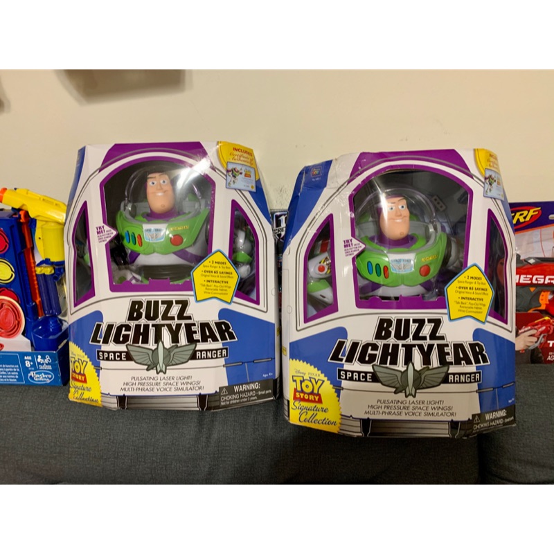 【NERF熊】玩具總動員 巴斯光年 證書版 盒損 Toy Story Buzz Lightyear Signature