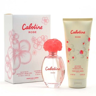 【超激敗】Gres Cabotine ROSE 粉紅佳人 香水禮盒 (香水100ML+身體乳200ML)
