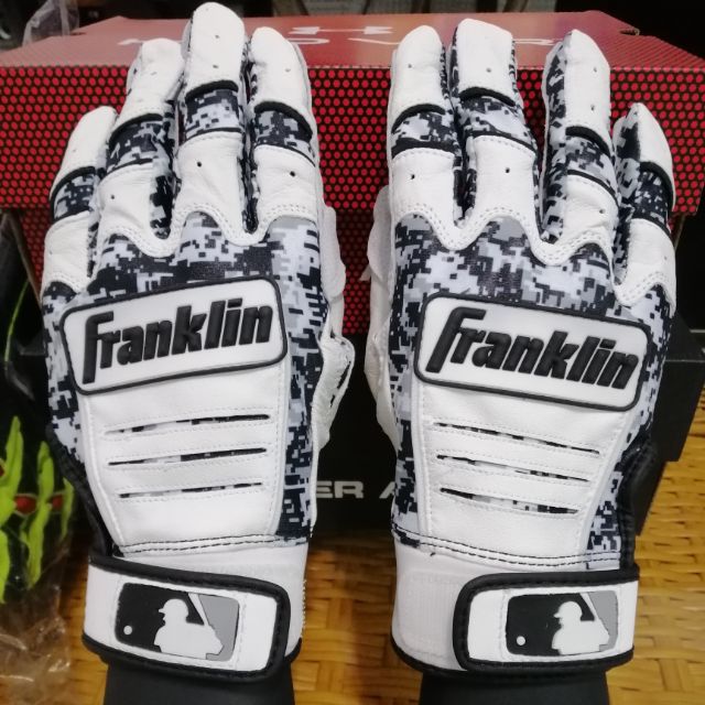 美國帶回~MLB~美國大聯盟~職業等級~Franklin~CFX Pro~棒球~打擊手套~數位迷彩~白黑迷彩~特價促銷