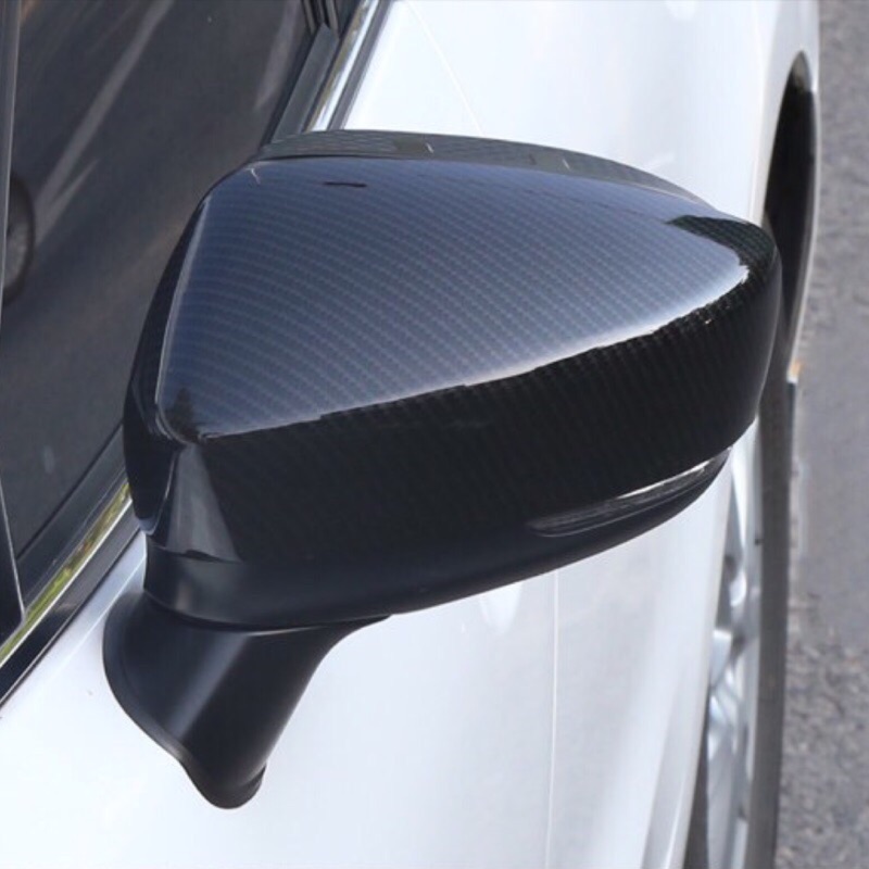🔺超優質🔺New Mazda3 馬自達 碳纖維紋路後照鏡飾罩 馬3 馬6