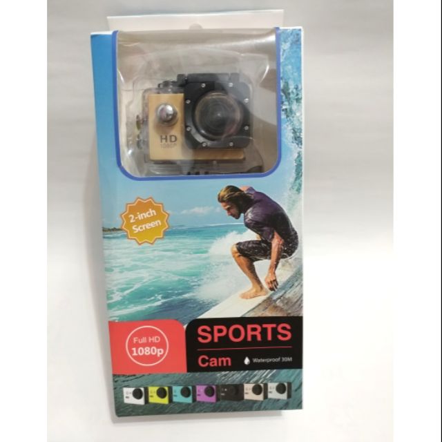 Sports cam 防水攝影機 行車記錄器 1080p