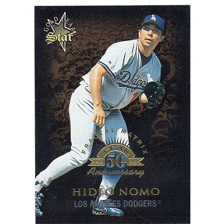 MLB 球員卡 美國職棒 Nomo 野茂英雄 1998 Leaf Fractal Matrix