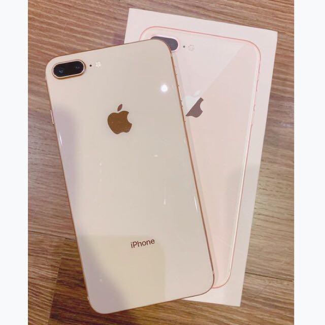 原盒還在 女用機 iPhone 8 Plus 64g 玫瑰金 粉色