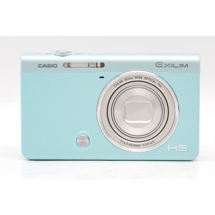 【高雄青蘋果3C】Casio ZR-55 ZR55 綠 二手ZR 美肌美膚 自拍相機 公司貨 #42505