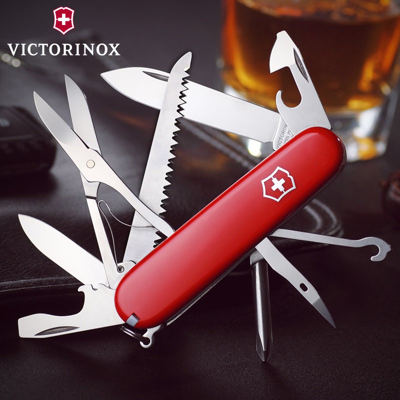 【angel 精品館 】瑞士維氏 VICTORINOX 多功能瑞士刀-第二代馬蓋先(16用)1.4713