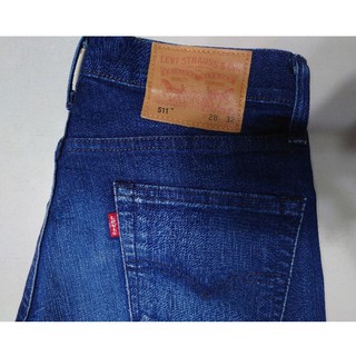 Levis 511™ 修身窄管牛仔褲 / 雙向彈力布料 / WHITE OAK布廠
