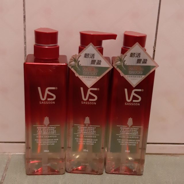 沙宣韌活豐盈裸感洗髮露洗髮精一瓶 蝦皮購物