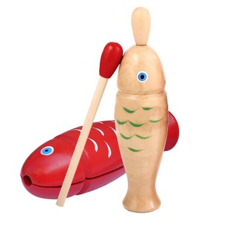 奧福 ORFF 魚型 木魚 兒童樂器 節奏樂器 幼兒聽力訓練