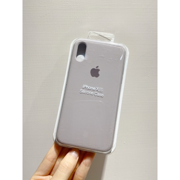 ［全新］iphone XS 矽膠殼 芋頭色 藕紫 手機殼 保護套