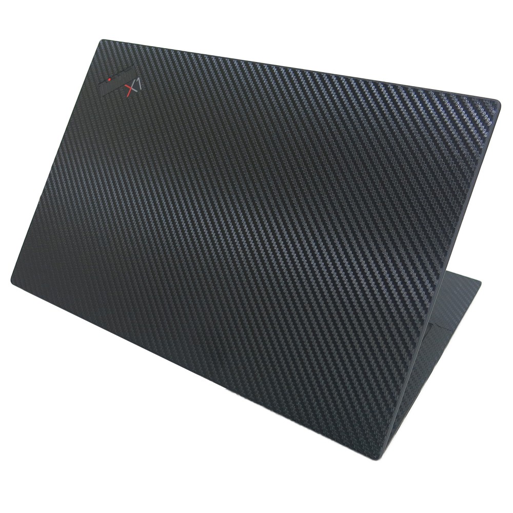 【Ezstick】Lenovo ThinkPad X1C 8TH 黑色卡夢紋機身貼 (上蓋+鍵盤週圍+底部)