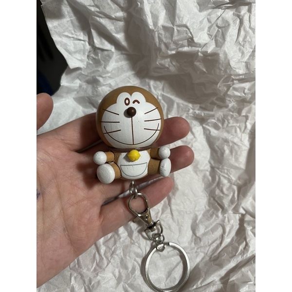 現貨7-11哆啦A夢（特別款） Doraemon木頭立體公仔鑰匙圈