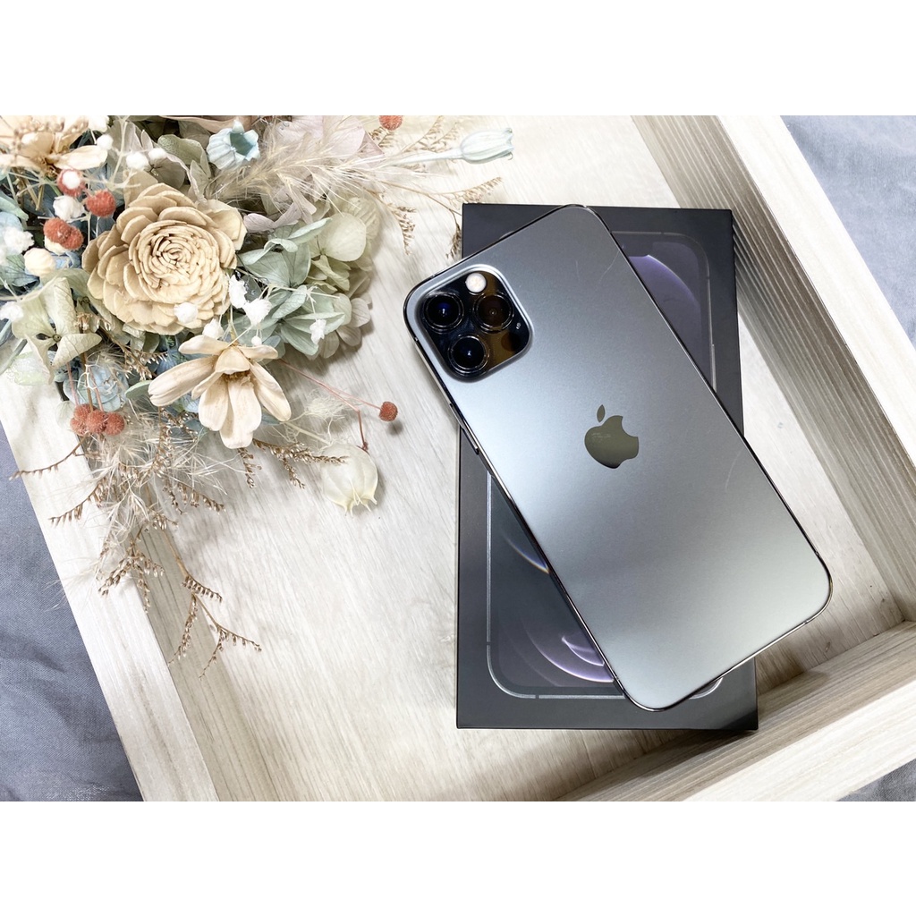 💜💜台北西門町iPhone專賣店五顆星評論💜💜🍎iPhone 12 pro 512G黑色手機🍎🏆實機拍攝全機無傷漂亮🏆