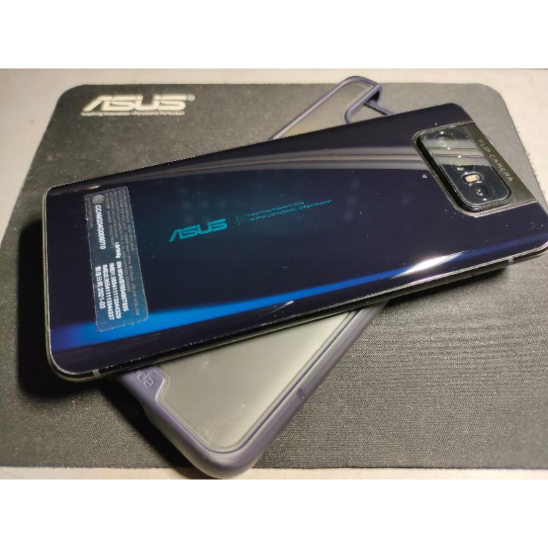 Asus Zenfone 7 8/128g 黑 藍 zs670ks 保固內 裝況良好