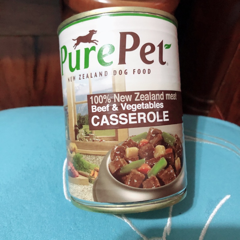 好市多purepet狗罐頭 牛肉 蔬菜內有大塊的肉塊喜歡吃肉的狗狗可以快快下單喲 蝦皮購物