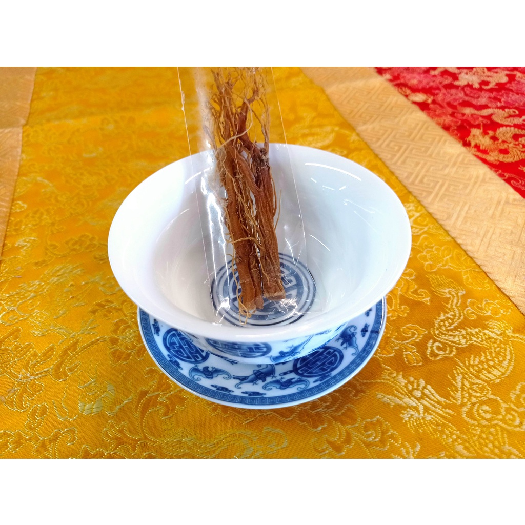 T104【宴王茶品 每盅 人蔘茶 30元】 四果茶  廟會宴王 點心宴 逢春宴 山珍海味 五色豆 紅糕包 胭脂糕 壽字糕