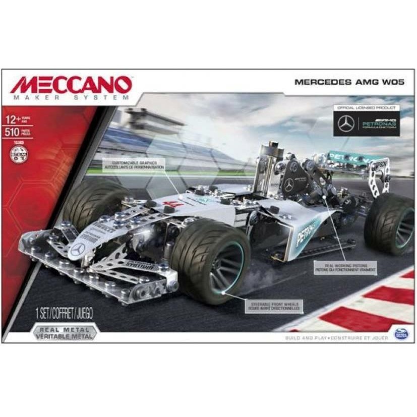 MECCANO Mercedes AMG F1 W05 Hamilton 世界冠軍車  盒損 原價$4000！