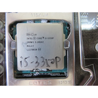 C.1155CPU-Intel Core i5-3350P 3.1G 6M 最高 3.30 GHz 直購價180