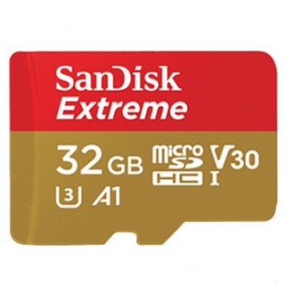 SanDisk Extreme MicroSDHC UHS-I(V30)(A1) 32GB 記憶卡【極限專賣】