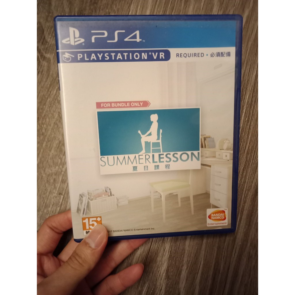 PS4二手光碟 夏日課程：宮本光(中文VR)