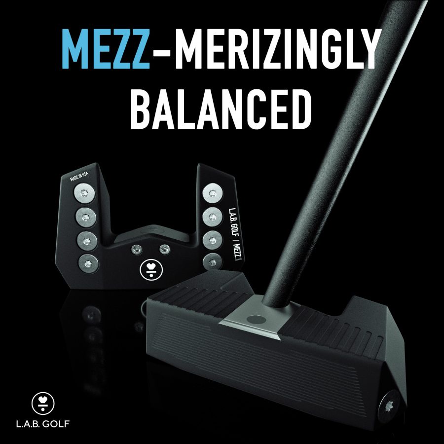 LAB GOLF MEZZ.1訂製高爾夫球推桿，超穩定、零扭力。升級34.5吋高階ACCRA桿身。推廣特價，只有一隻。