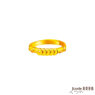 J'code真愛密碼金飾 大甲媽 五錢虎爺黃金戒指 (現貨+預購)