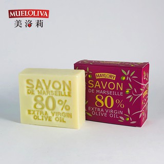【美洛莉】親膚保濕-80%特級冷壓初榨橄欖油馬賽皂