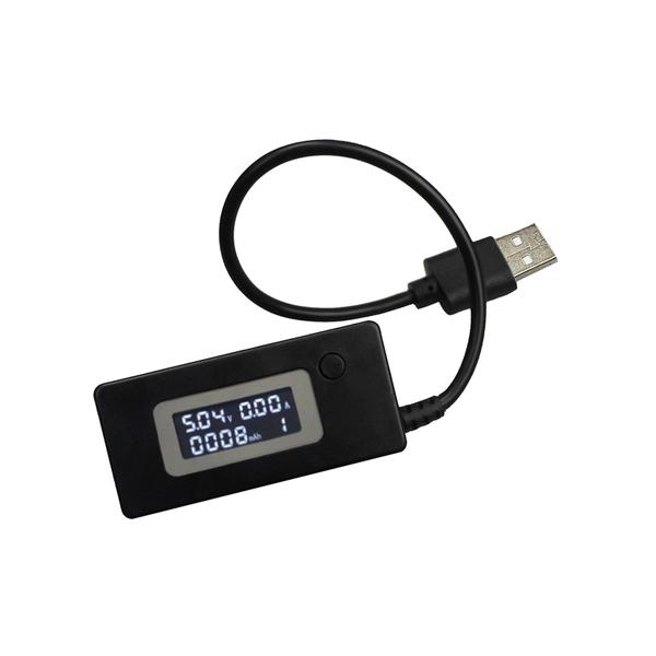 USB 電壓電流測試儀 液晶顯示 電壓 +電流 + 容量 + 測試器 測電流 usb顯示器 USB電壓電流表充電容量測