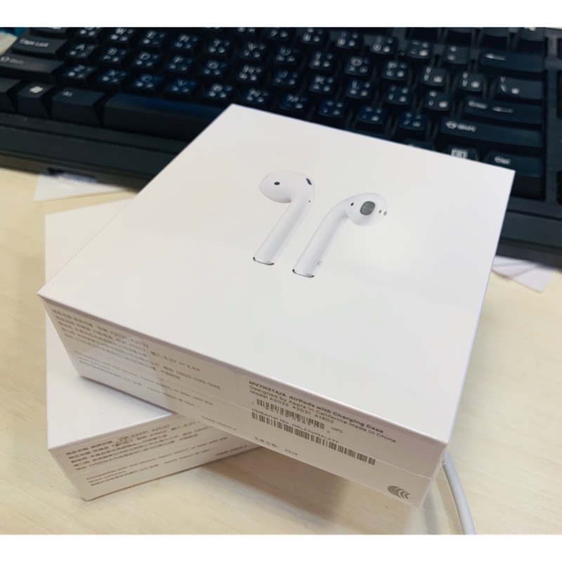 全新原廠二代airpods 遠傳電信加購未拆封保證原廠 蝦皮購物