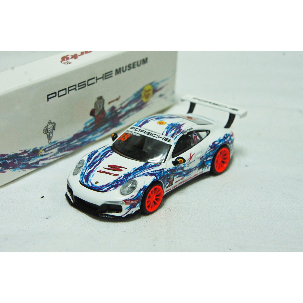 【稀有現貨】1:64 Spark Porsche 911 (991) GT3 Cup PCCA 2015 保時捷博物館版