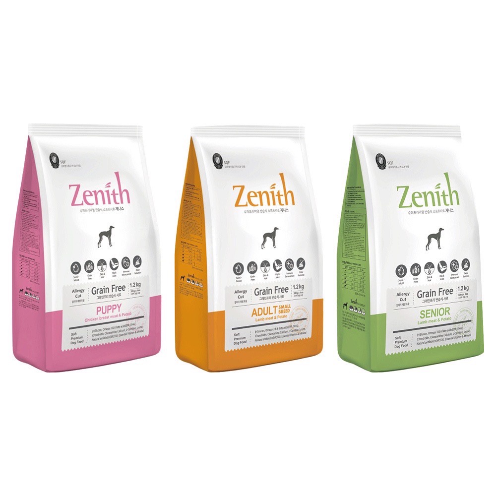 【Zenith 無穀全齡犬軟飼料 1.2kg】zenith 狗飼料 軟飼料 飼料 成犬飼料 減肥犬飼料 幼犬飼料