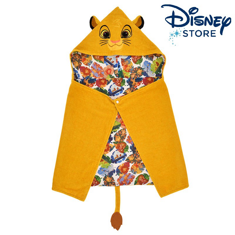 【彩購屋】現貨 日本迪士尼商店 Disney 獅子王 辛巴 連帽浴巾 浴袍 毛巾 THE LION KING