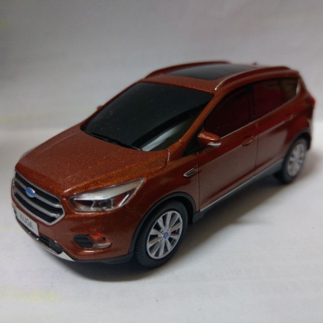 1/43 FORD 台灣 福特 FORD 原廠 紀念 KUGA 模型車 迴力車 玩具車 苦瓜 無盒