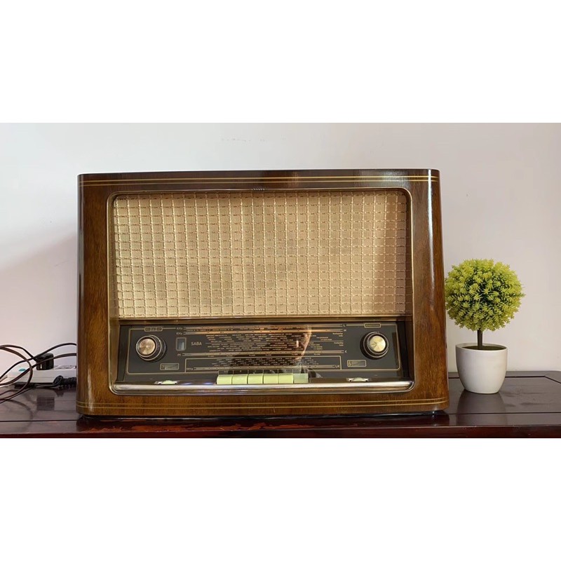 德國 Saba 真空管收音機 1954’s古董