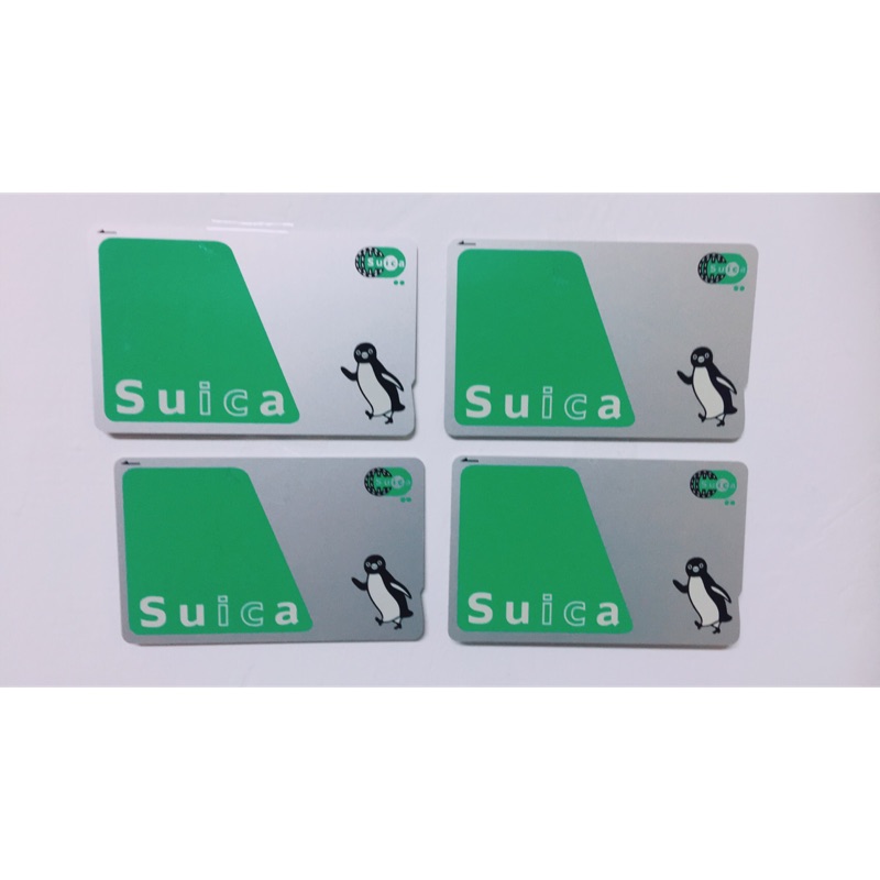 Suica 西瓜卡四張