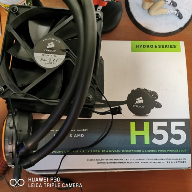 海盜船 corsair H55 CPU水冷散熱器 120水冷散熱器