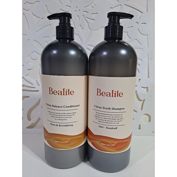 Bealite香橙涼感去屑洗髮精/橙心盈護髮素