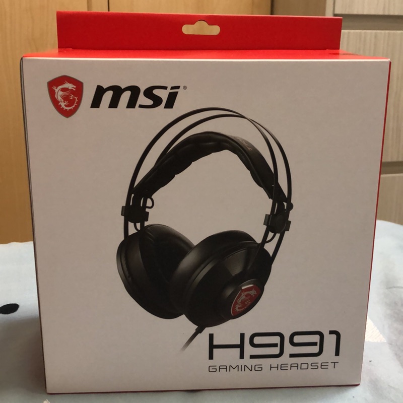 微星msi H991電競專用耳機