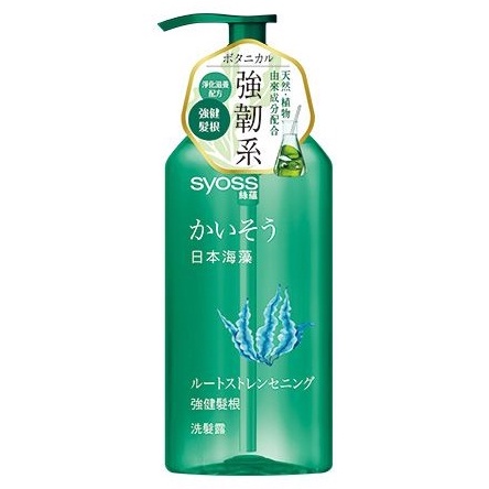 syoss 絲蘊 強健髮根洗髮露(420ml)日本海藻【小三美日】DS007298