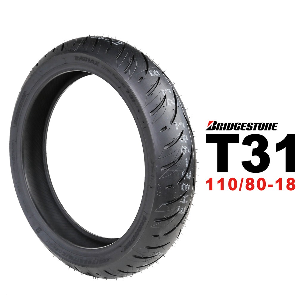 BRIDGESTONE 普利司通 T31 運動休旅胎 110/80-18 58V