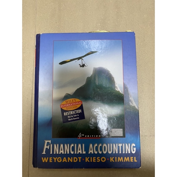 贈）初級會計 基礎會計學 financial accounting4版 Weygandt Kieso Kimmel