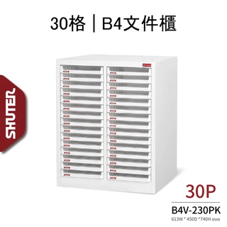 可分期 30抽 樹德 B4V-230PK 落地型檔案櫃 檔案架 資料櫃 置物櫃 公文櫃 分類櫃 辦公櫃 效率櫃 抽屜櫃