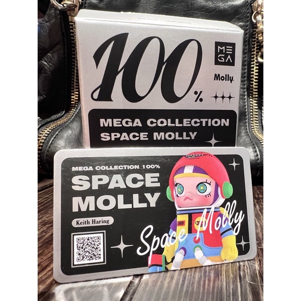 現貨24h速出》Molly 100% 泡泡瑪特Popmart 盲盒 公仔 Keith haring 宇航員 space