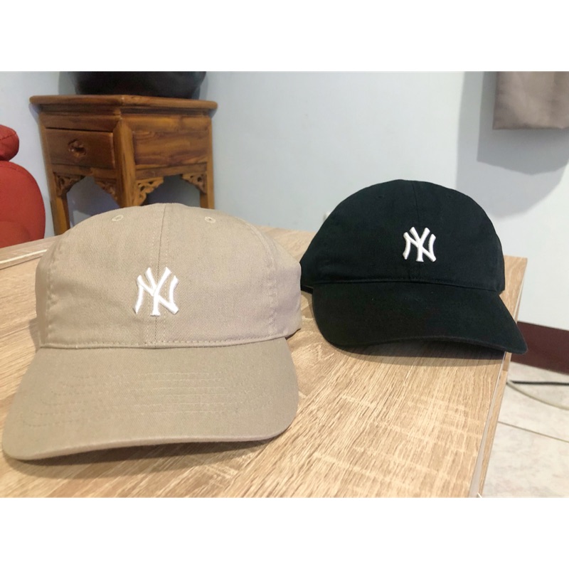 MLB 老帽 棒球帽 帽子 小字 小logo 洋基 NY 現貨 正品 韓國 免運