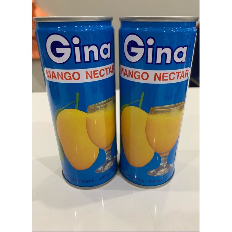 蛋媽❣️菲律賓 Gina 真雅 芒果汁 果汁含有35%。240ml