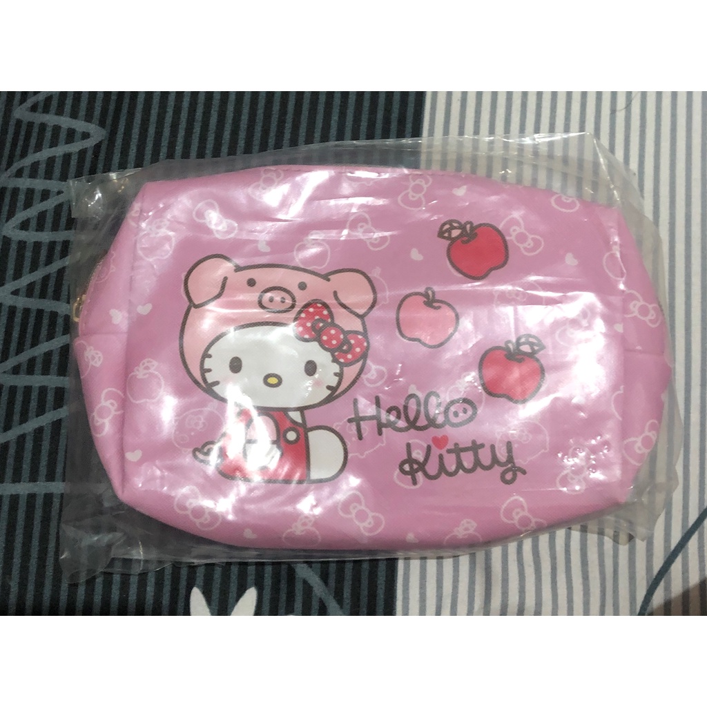 7-11 福袋 Hello kitty豬年化妝包-粉紅款