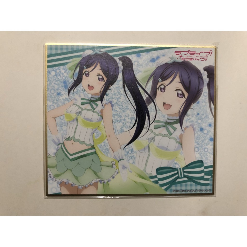 落葉屋 現貨 日空版lovelive Sunshine Aqours 水團迷你複製色紙果南夏日款 蝦皮購物