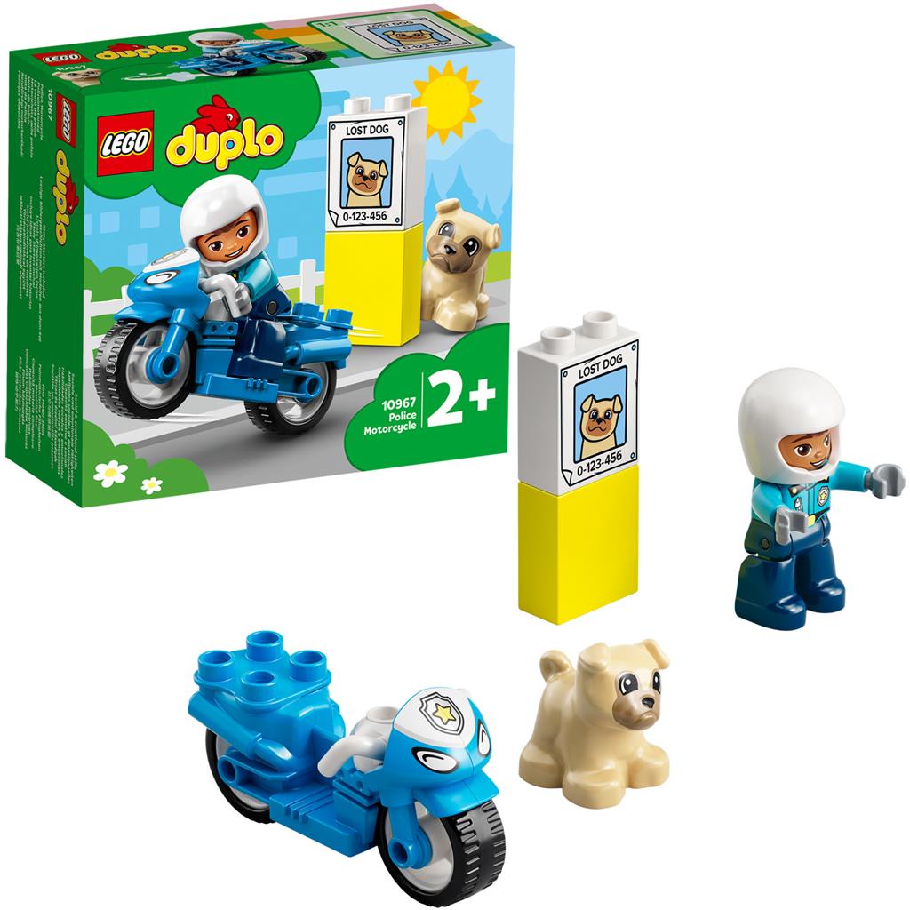 現貨 LEGO 樂高 10967 DUPLO 得寶系列 警察摩托車 全新未拆 公司貨