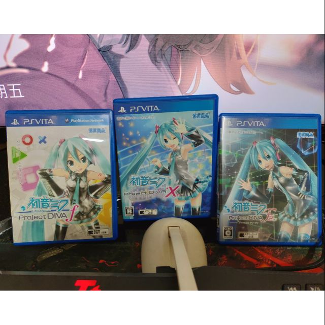 PSV 初音未來 Project DIVA F F2 2nd X日版 二手