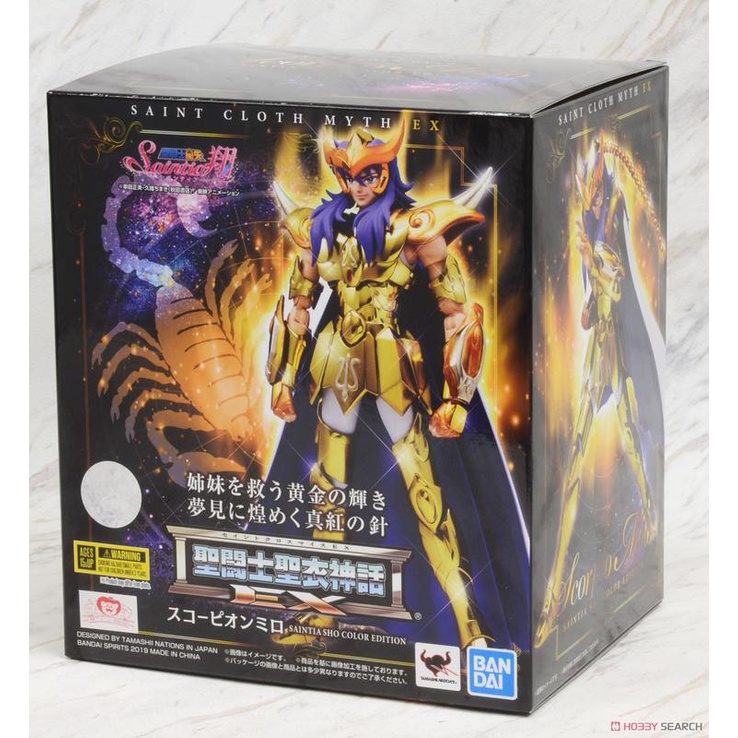 玩具寶箱 - BANDAI 代理版 聖鬥士星矢 聖衣傳說 天蠍座 米羅 黃金聖鬥士
